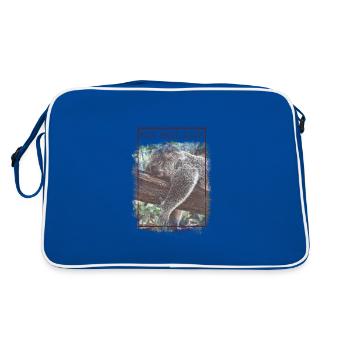 Need More Sleep Koala Pajamas - Retro Bag - blue/white - Back