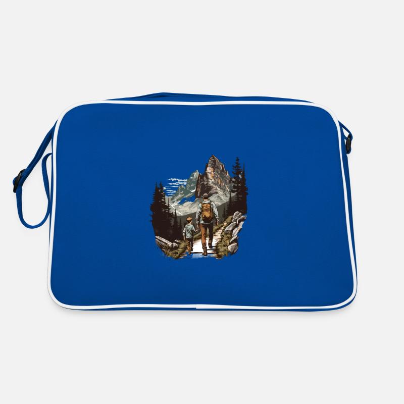 Vatertag Wandern Und Camping Retro Tasche