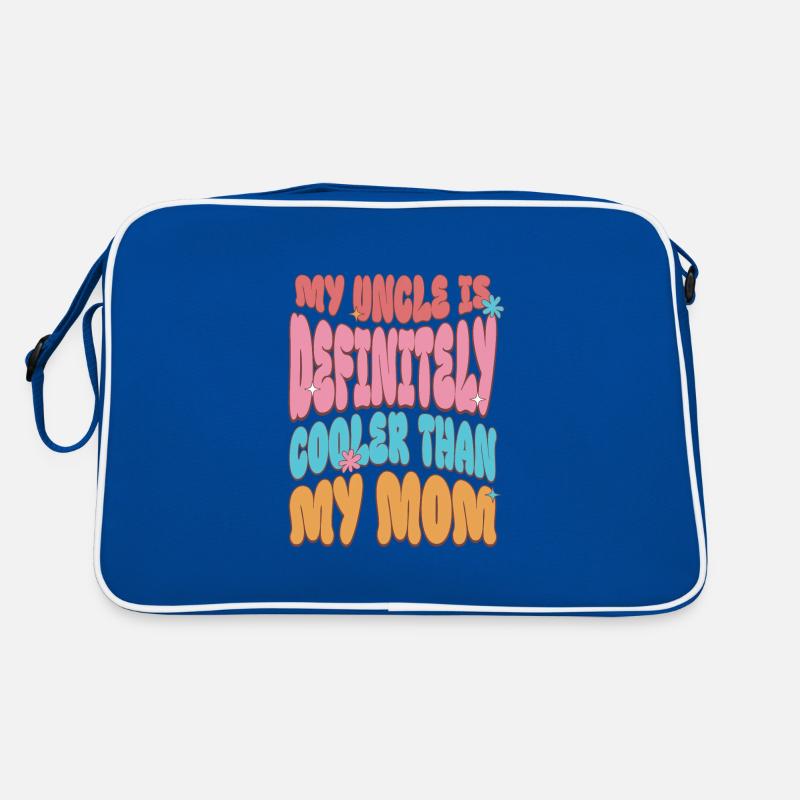 My Uncle Is Definitely Cooler Than My Mom Retro Bag