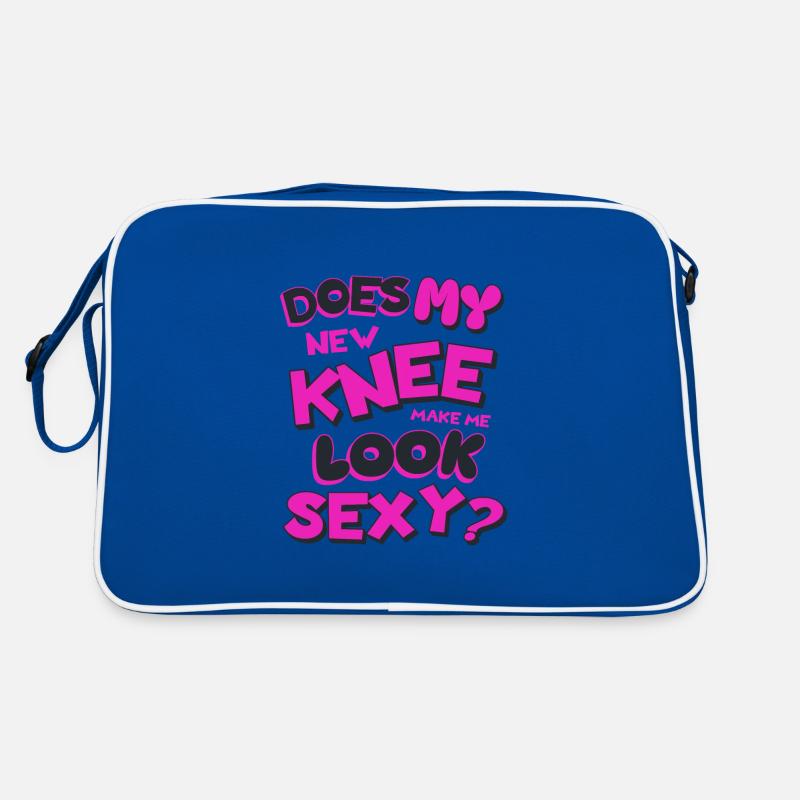Does My New Knee Make Me Look Sexy Knee Surgery Retro Bag