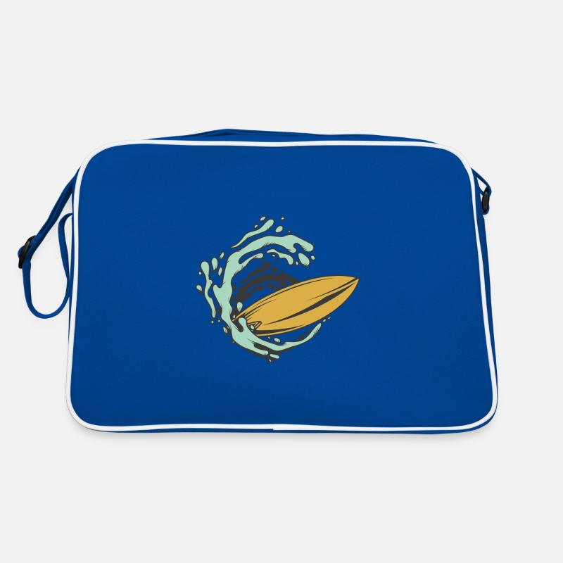 Surfboard Wave Retro Bag