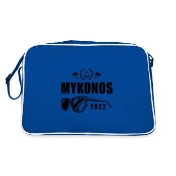 Mykonos 2022 - Sac Retro - bleu/blanc - Dos