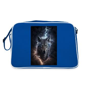 Wolf Blitz Thunder Epic Cool Epic Wolves - Sac Retro - bleu/blanc - Dos