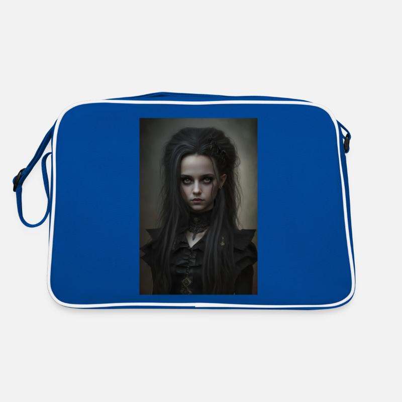 Gothique Mädchen Goth Fille Sac Retro