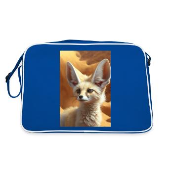 Fennec Desert Fox Safari - Sac Retro - bleu/blanc - Dos