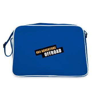4x4 Aventure Offroad - Sac Retro - bleu/blanc - Dos