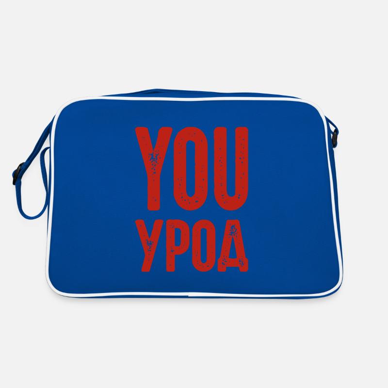 Vous flippez ! Dire en russe Russak Russie Sac Retro