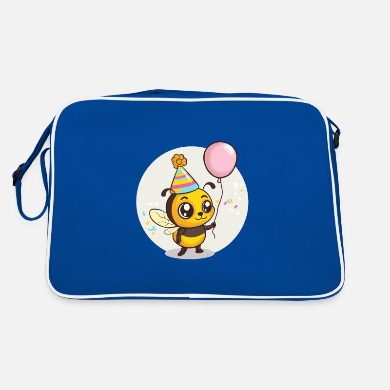 Bande dessinée d’anniversaire d’abeille Sac Retro