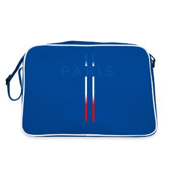 Paris - Sac Retro - bleu/blanc - Dos