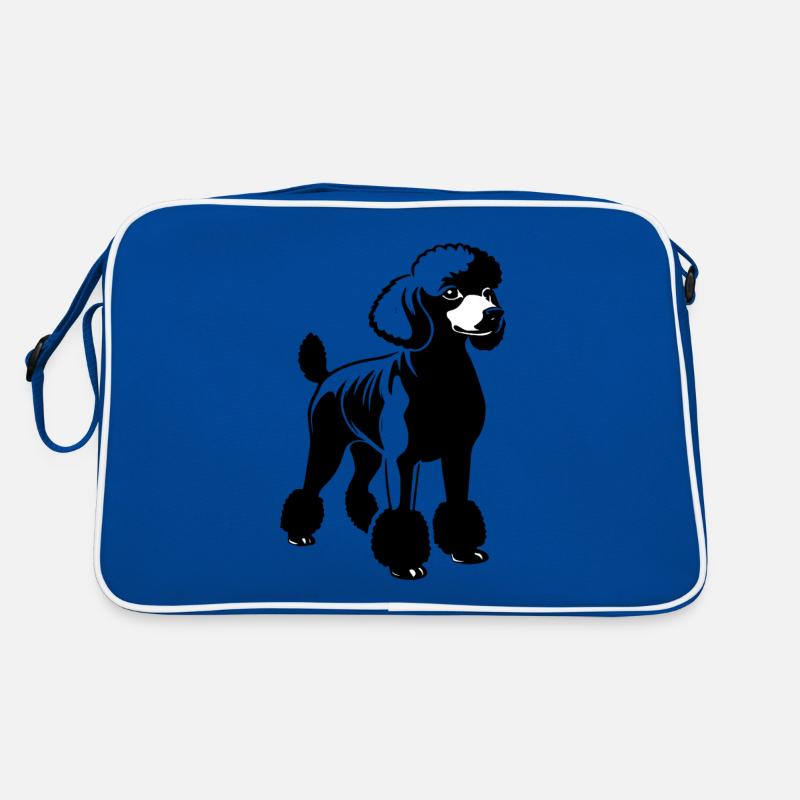 Caniche - Conception de chien de compagnie Sac Retro