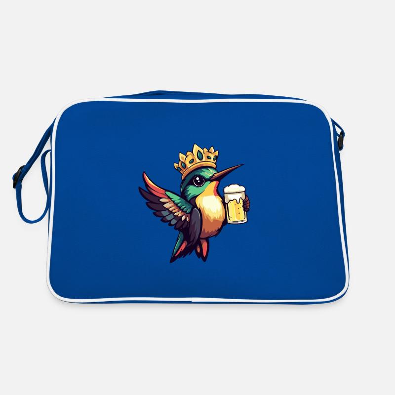 Colibri Oiseau Bière Drôle Sac Retro
