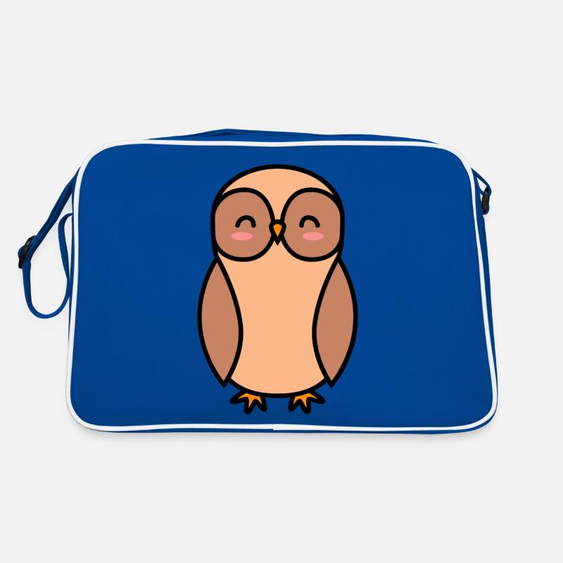 Eule Comic Retro Tasche