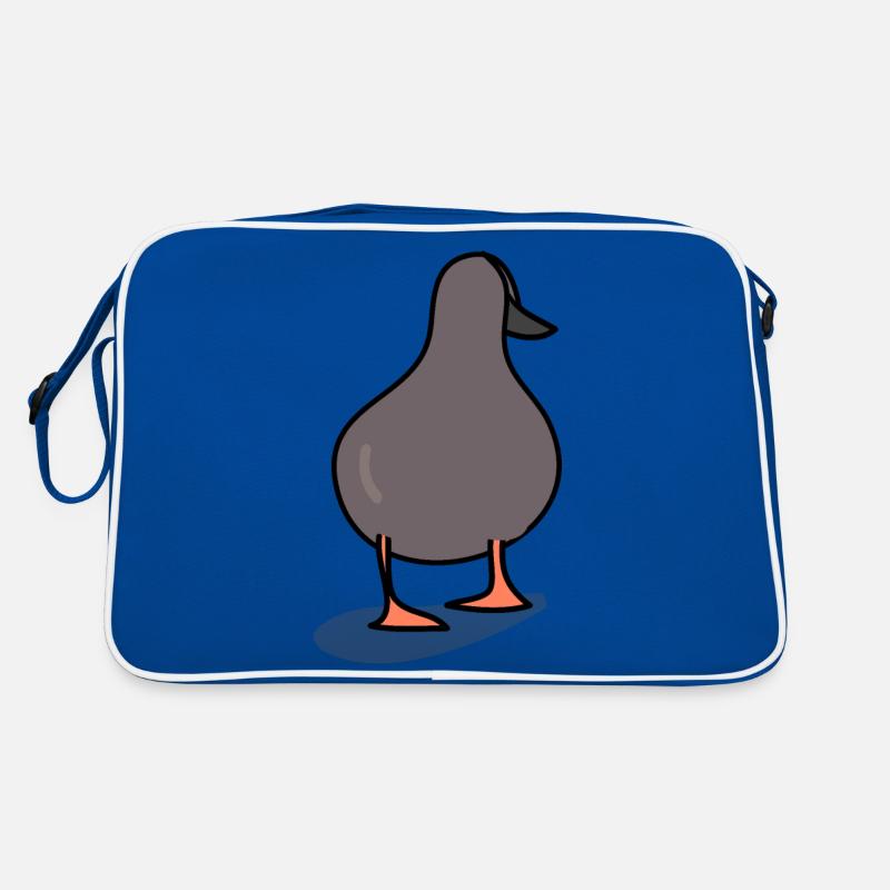 Entenvogel Retro Tasche