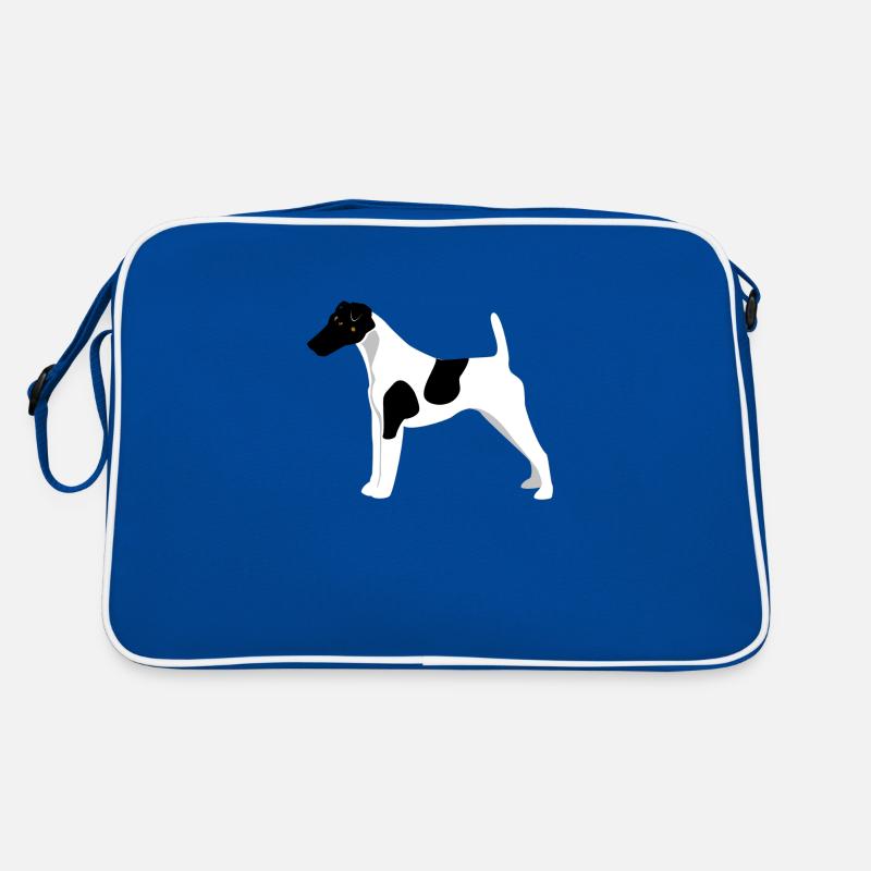 Fox Terrier Glattes Haar Retro Tasche