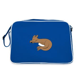 Pajamas Children,Slumber Light Children,Kängeru - Retro Bag - blue/white - Back