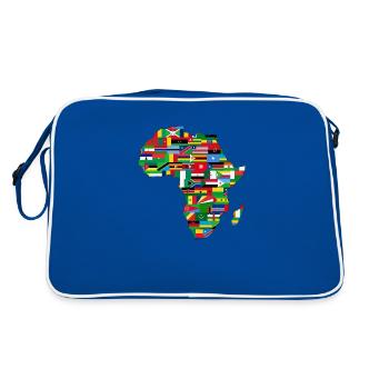 Africa Unite - Sac Retro - bleu/blanc - Dos
