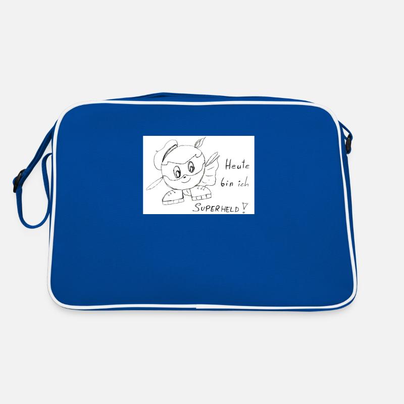 Superheld Retro Tasche