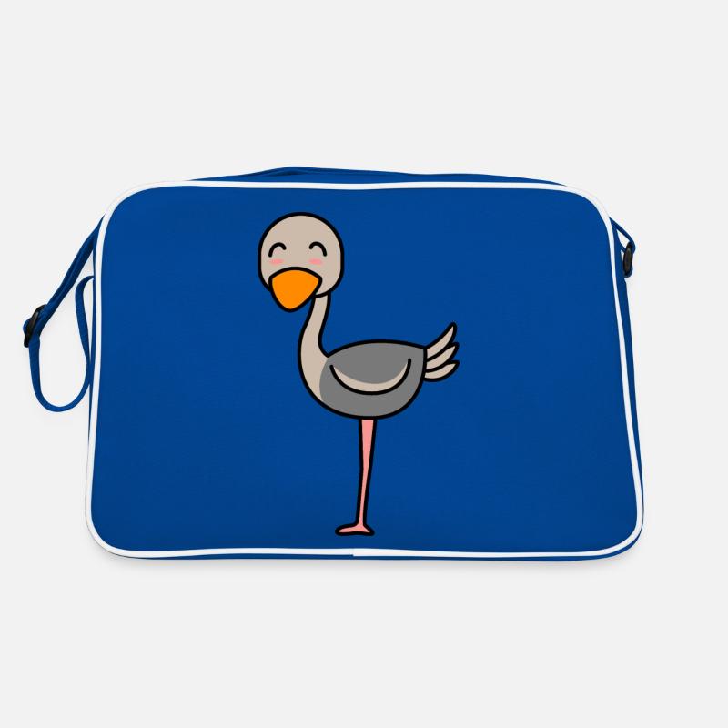 Ostrich Comic Animal Retro Bag
