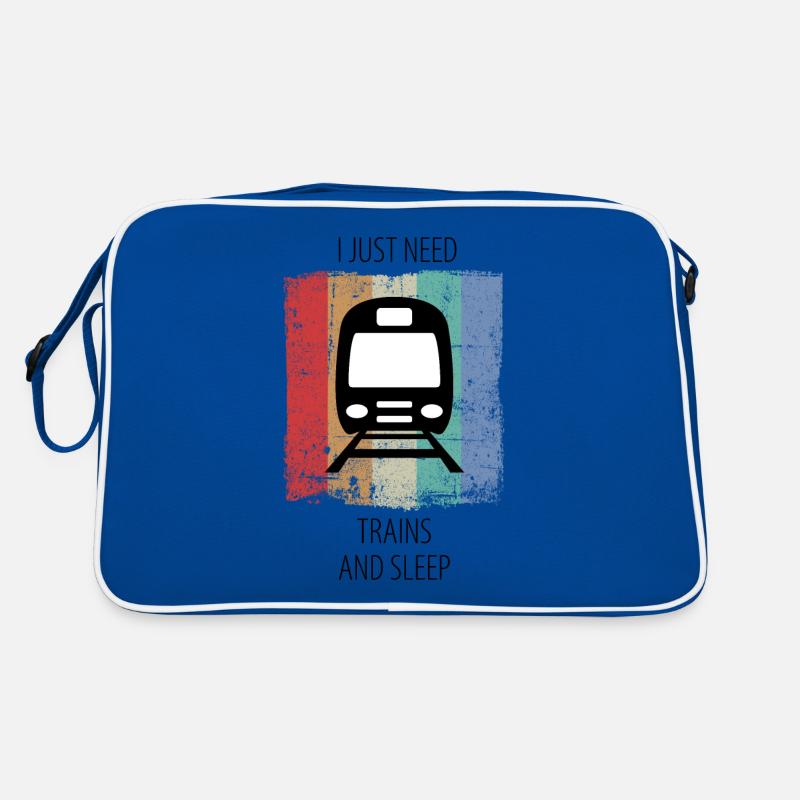 Train Railway Railroad Worker Trains Train Driver Retro Bag