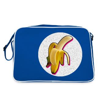 Banane sexy - Sac Retro - bleu/blanc - Dos