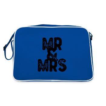 Lui et vous | M. et Mme | M. et Mme - Sac Retro - bleu/blanc - Dos