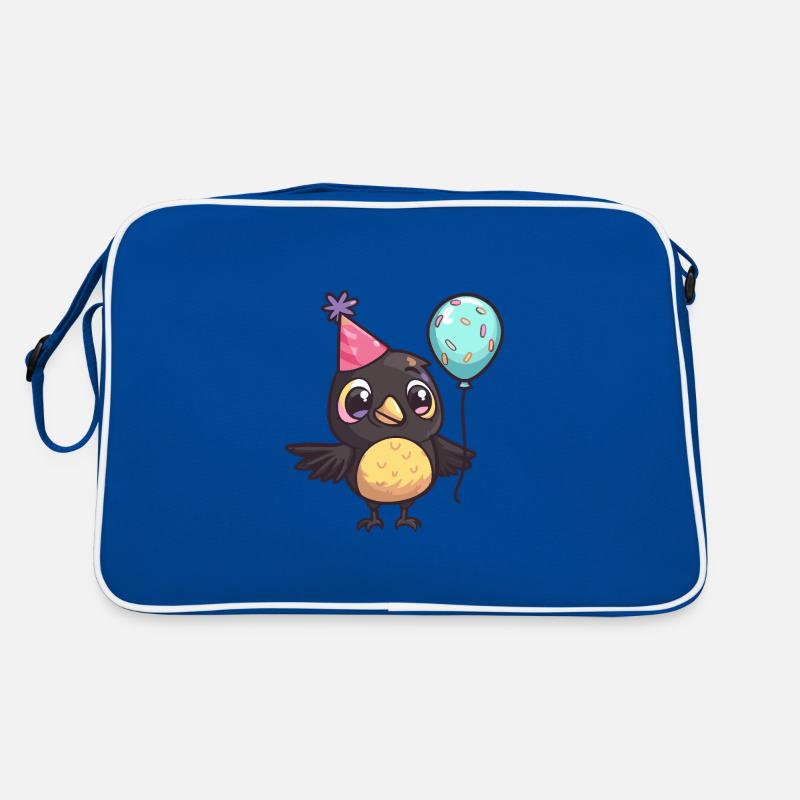 Corbeau Corbeau Anniversaire Bébé Sac Retro