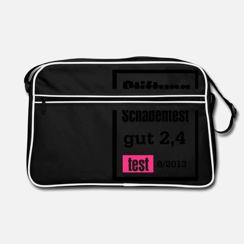 stiftung schadentest Retro Tasche