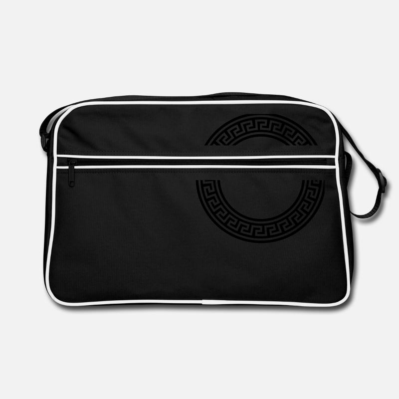 cercle de méandre / cercle Méandre (B, 1c) Sac Retro