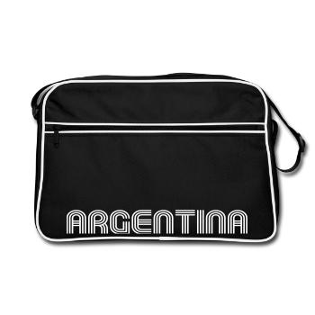 Argentine 70 fontes - Sac Retro - noir/blanc - Devant