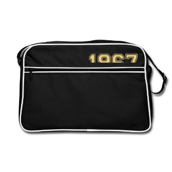 1967 - Retro Bag - black/white - Front