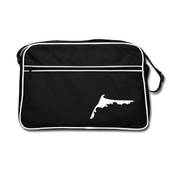 Fischland Darß Zingst - Retro Bag - black/white - Front
