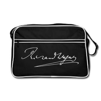 Richard Wagner - Sac Retro - noir/blanc - Devant