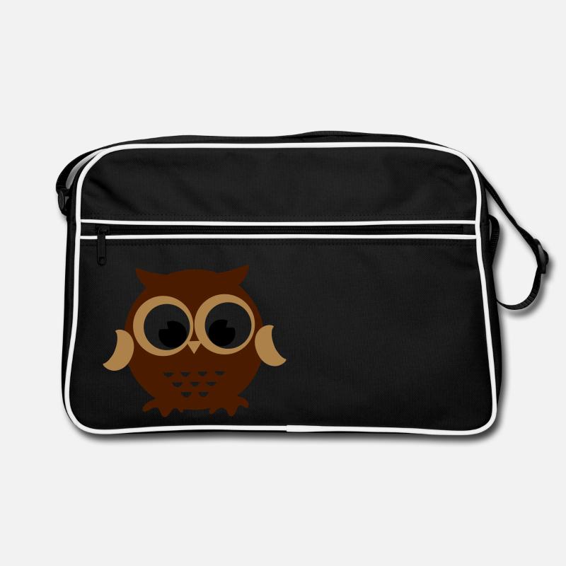 Eule Retro Tasche