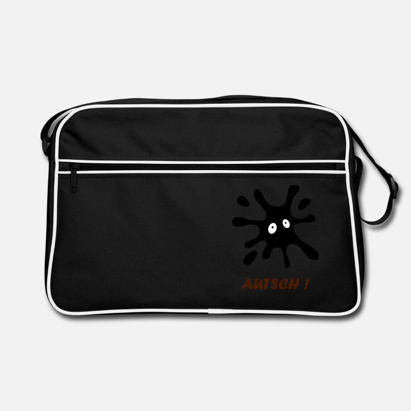 black spot with eyes - Ouch Retro Bag