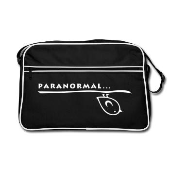 Tweetlercools - PARANORMAL - Retro Bag - black/white - Front