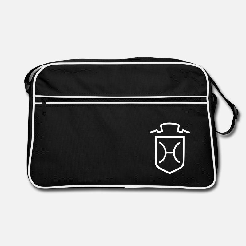 Holsteiner - Retro Tasche - Schwarz/Weiß