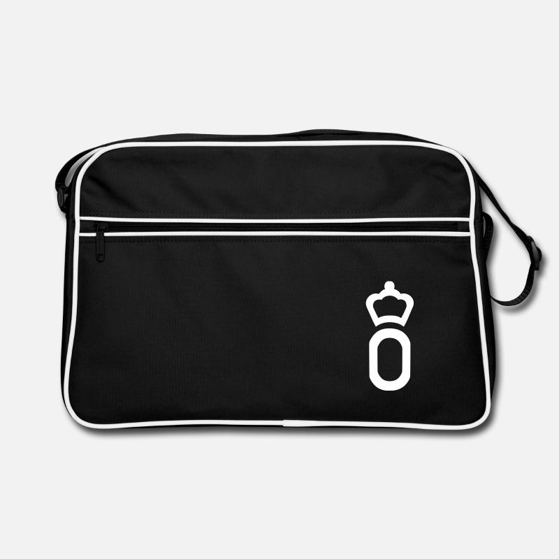 Oldenburger - Retro Tasche - Schwarz/Weiß