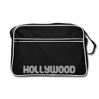 hollywood 70 fontes - Sac Retro - noir/blanc - Devant