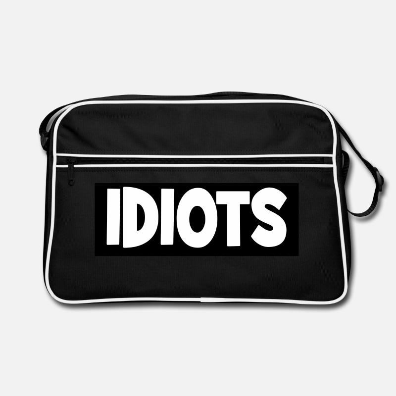 Entouré par des idiots Sac Retro