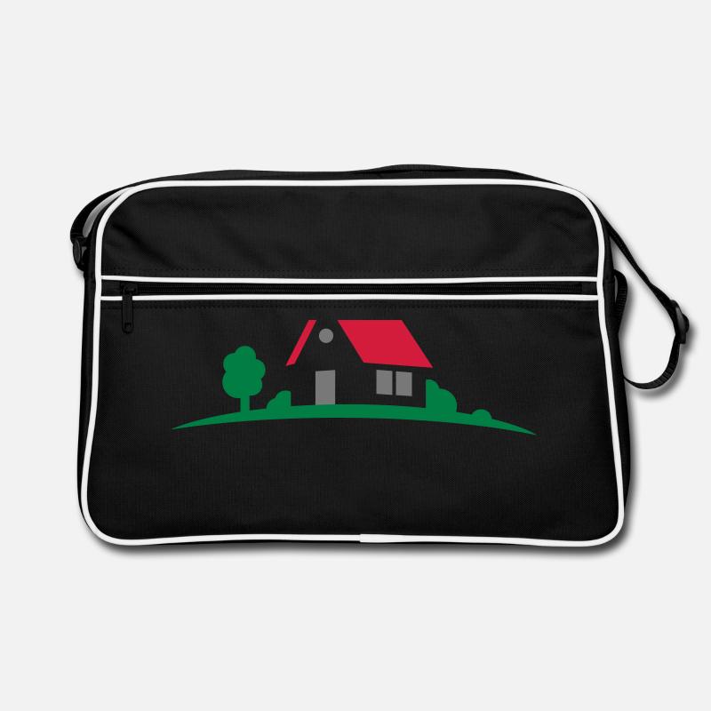 Haus Retro Tasche