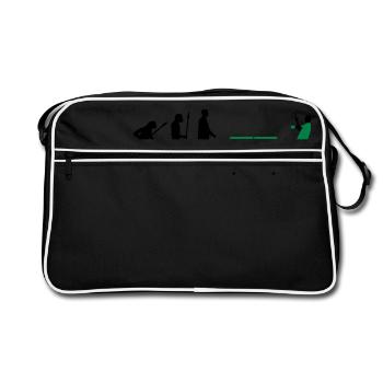evolution_table_tennis_072012_a_2c - Retro Bag - black/white - Front