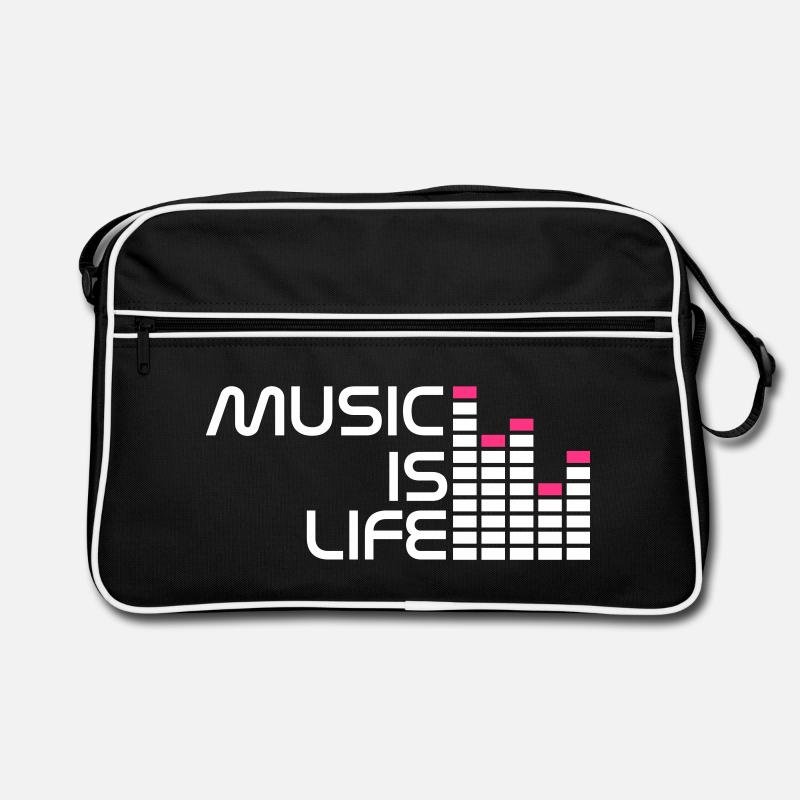 music is life equalizer r EN Retro Bag