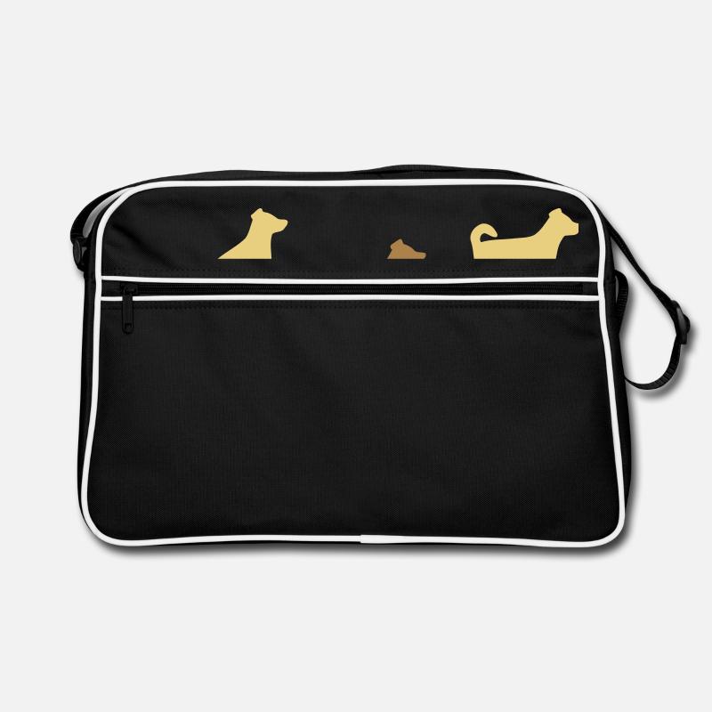 Sitz Platz Steh Retro Tasche