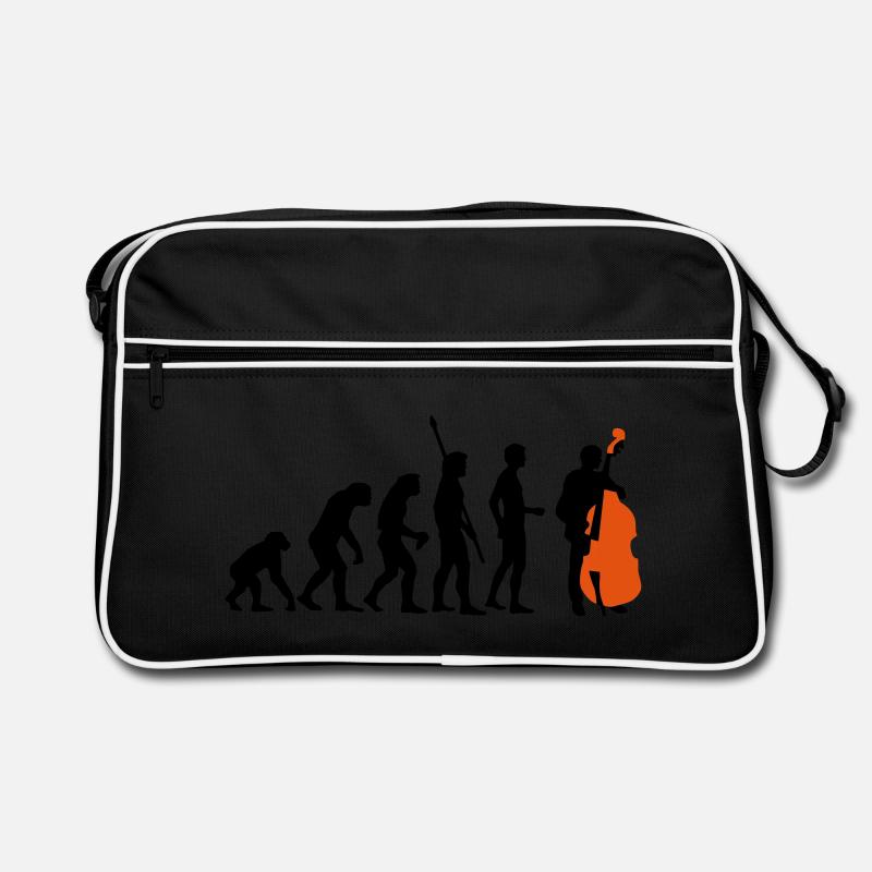evolution_bass_2c - Sac Retro - noir/blanc