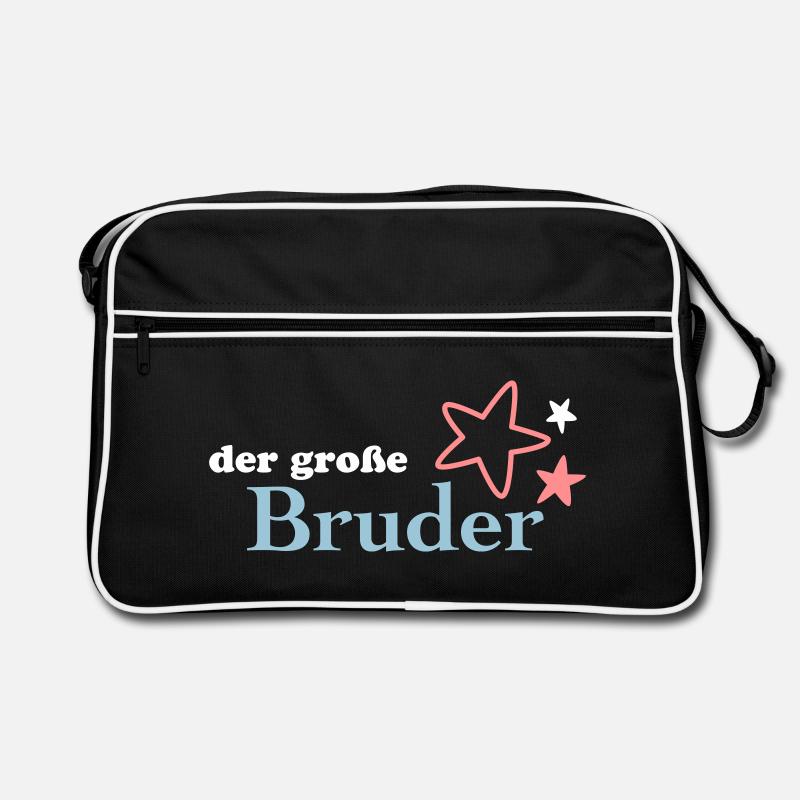Der große Bruder Retro Tasche