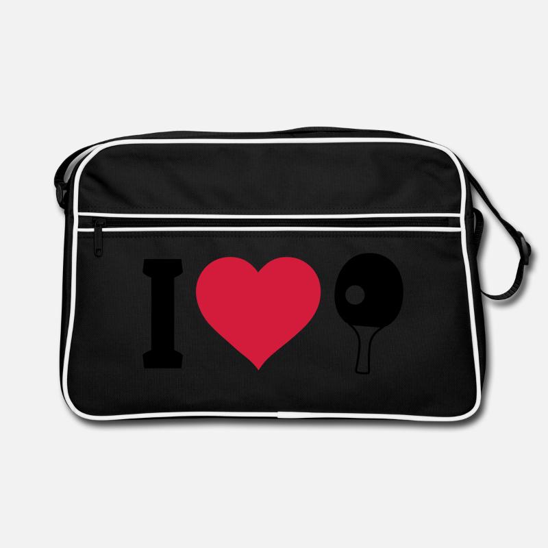 I love table tennis Retro Bag