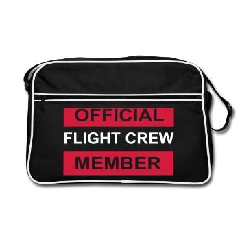 officiel - Sac Retro - noir/blanc - Devant