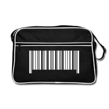 Barcode II - Sac Retro - noir/blanc - Devant
