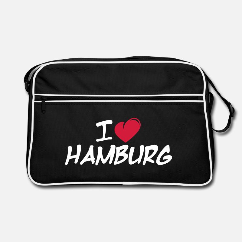 J'aime Hambourg / J'aime Hambourg Sac Retro