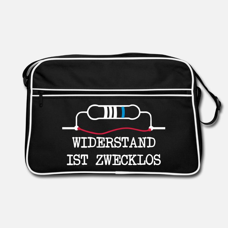 Resistance is futile Retro Bag